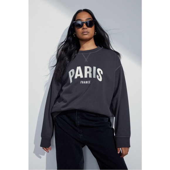 Grey Paris Sweatshirt (XL) - Picture 5 of 11